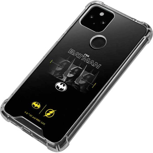 DC Comics The Flash Movie: I am Batman Past to Future Google Pixel 5 Clear Case